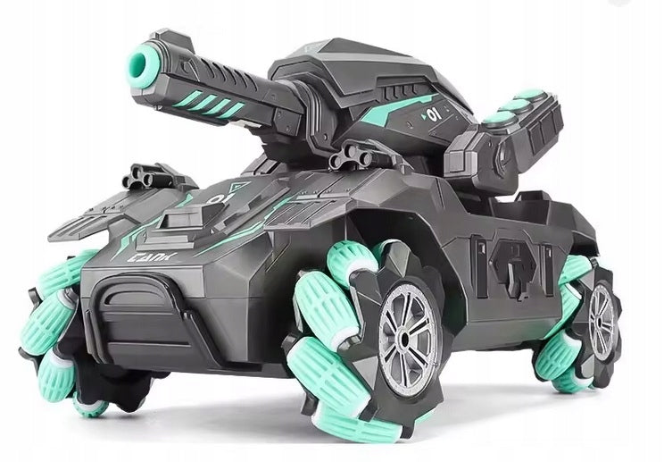 REMOTE CONTROLLED TANK RC Water Cannon Shoots Water for Children 6 years Packaging status original