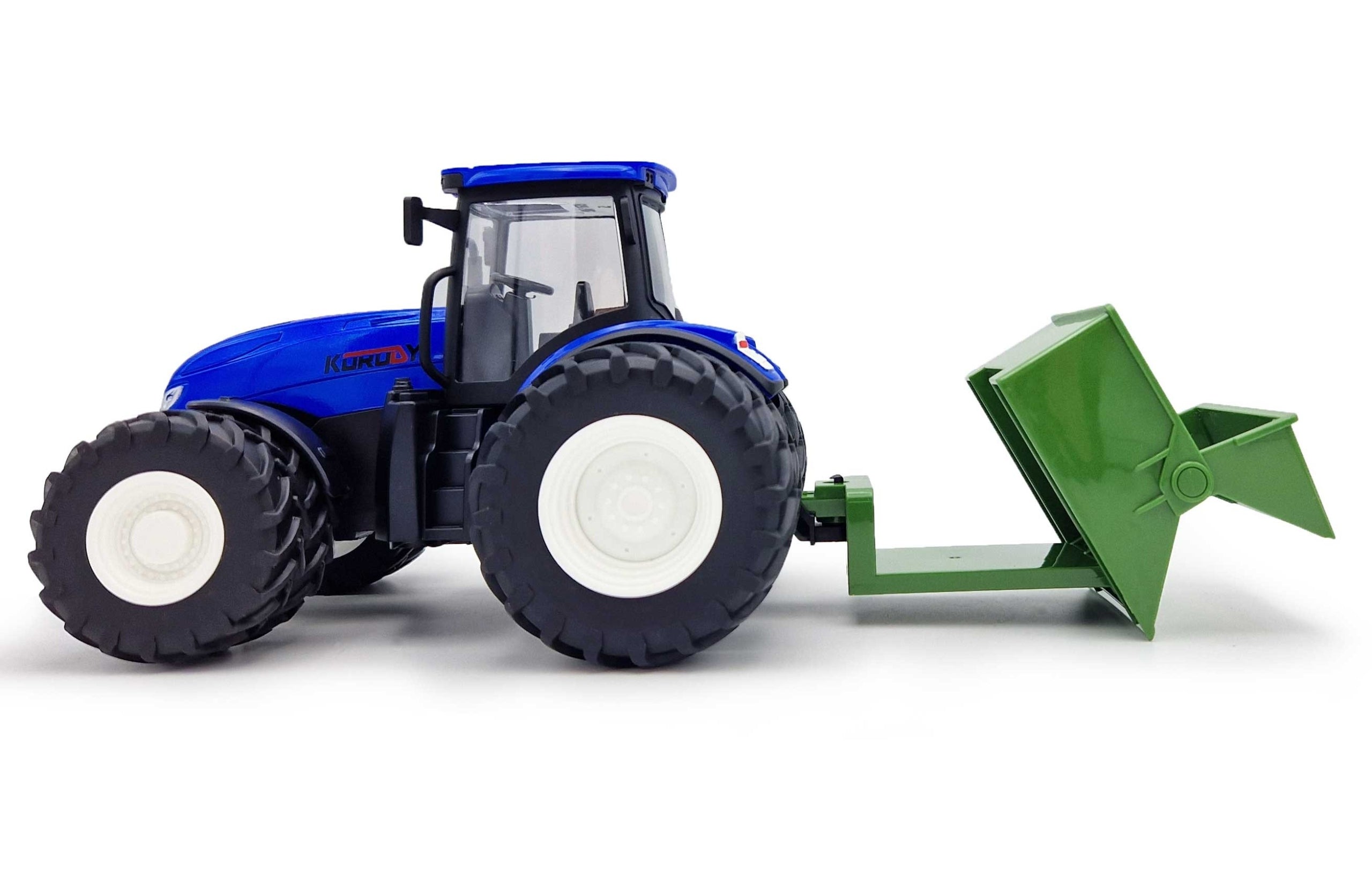 REMOTE CONTROLLED TRACTOR WITH RC BOX FOR REMOTE CONTROL LED LIGHT BL Brand no brand