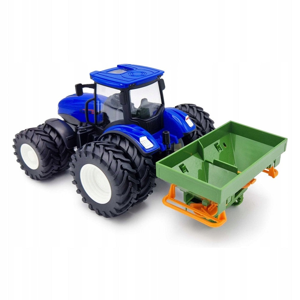 REMOTE CONTROLLED TRACTOR WITH SEED DRILL FOR REMOTE CONTROL RC LED LIGHTS Manufacturer code TRAKTOR Z SIEWNIKIEM NA PILOTA