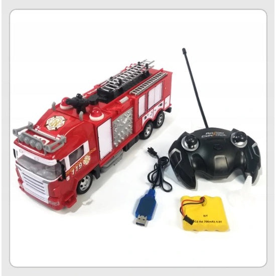 REMOTE CONTROLLED WATER FIRE TRUCK EAN (GTIN) 5900100718070