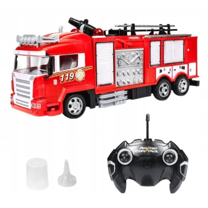 REMOTE CONTROLLED WATER FIRE TRUCK