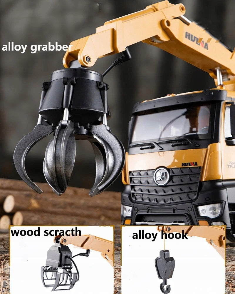 REMOTE CONTROLLED WOOD GRIP TRUCK TOY RC HUINA 1538 Brand Huina Toys