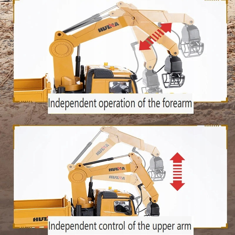 REMOTE CONTROLLED WOOD GRIP TRUCK TOY RC HUINA 1538 Manufacturer code 1538