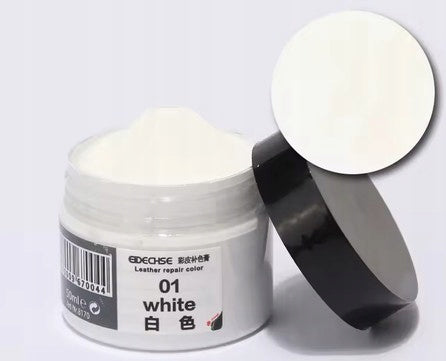 RENOVATION LEATHER IN PASTE SKIN REPAIR LIQUID GEL WHITE White 50 ml White