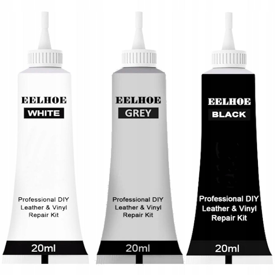 RENOVATION LIQUID LEATHER SKIN REPAIR LIQUID LEATHER PUTTY GEL BLACK Packaging status original
