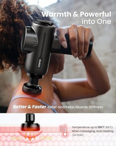 RENPHO Massage Gun With Bluetooth Heat Function And Application Medical device no