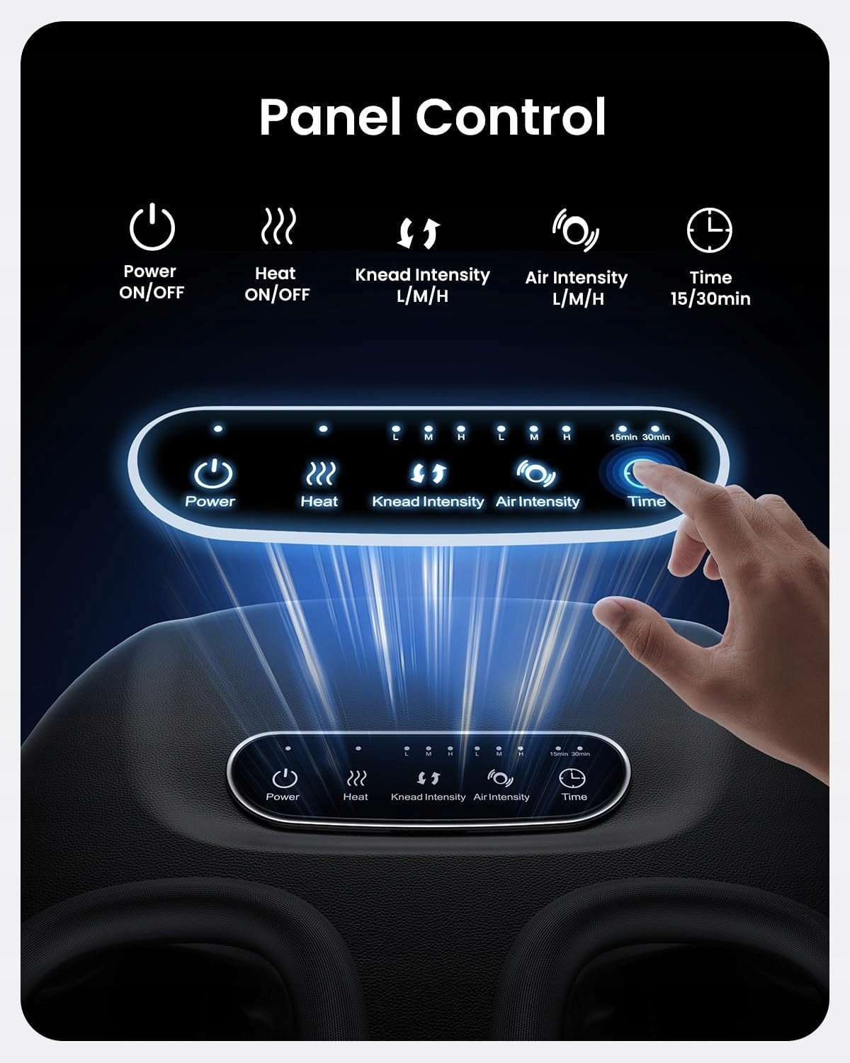 RENPHO RP-FM057R FOOT MASSAGER KNEADING COMPRESSION HEATING REMOTE CONTROL Packaging status original