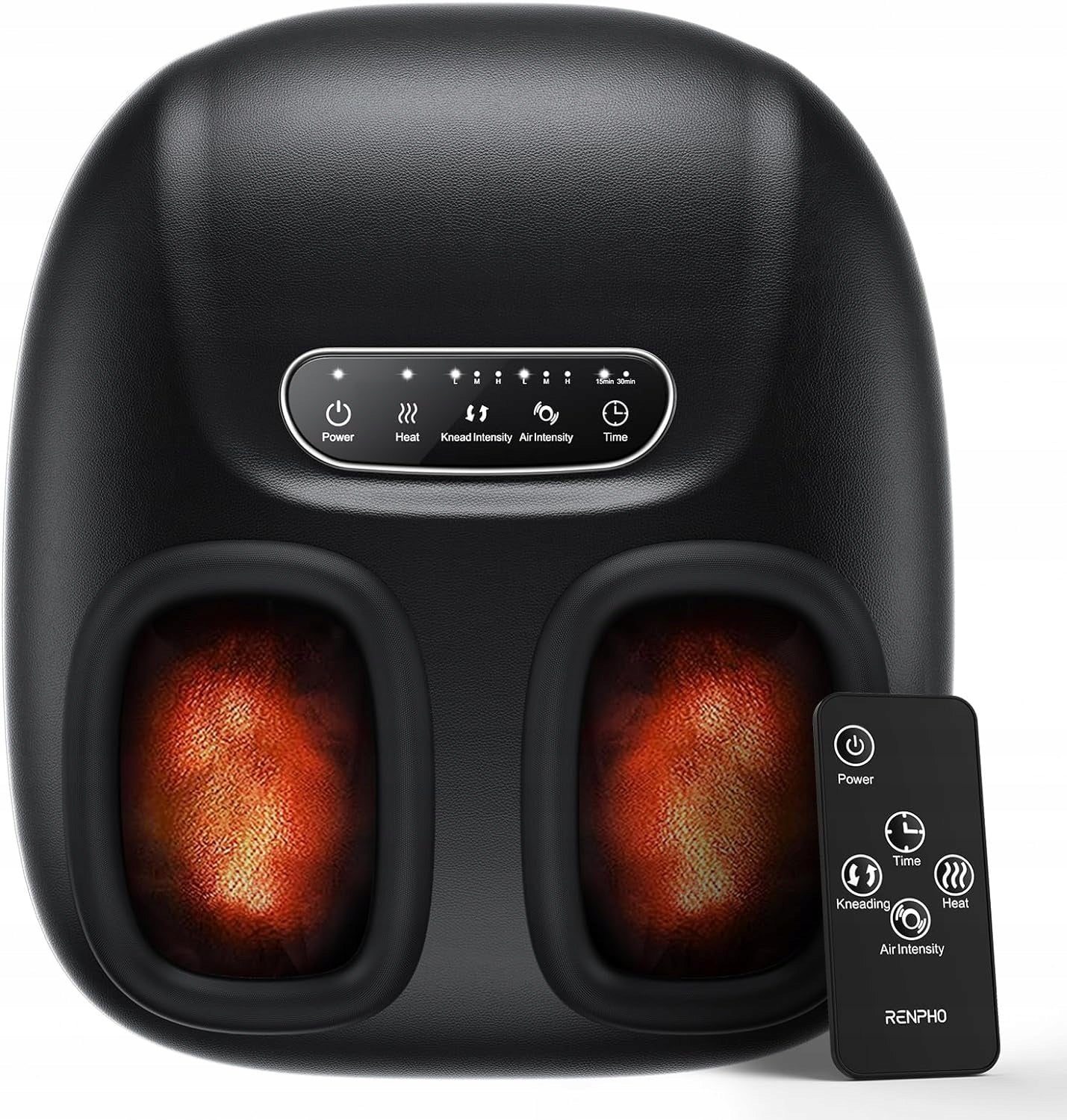 RENPHO RP-FM057R FOOT MASSAGER KNEADING COMPRESSION HEATING REMOTE CONTROL