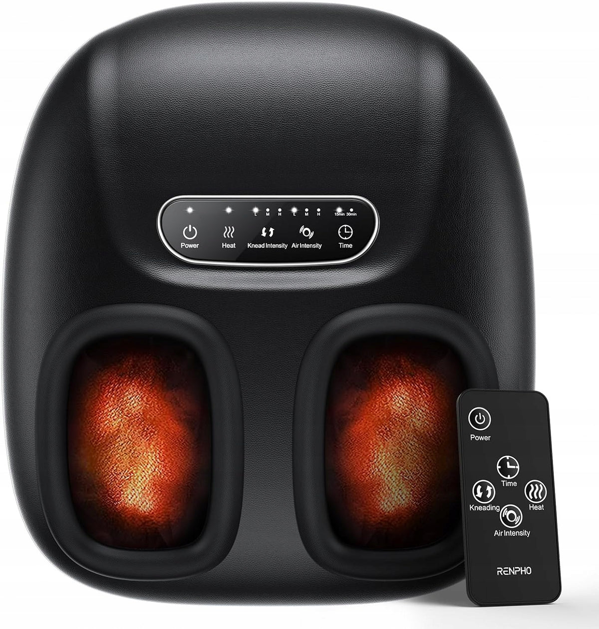 RENPHO RP-FM057R FOOT MASSAGER KNEADING COMPRESSION HEATING REMOTE CONTROL