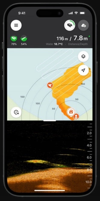 RENT 7 days! Deeper QUEST Baitboat GPS RENTAL! Range 400 m