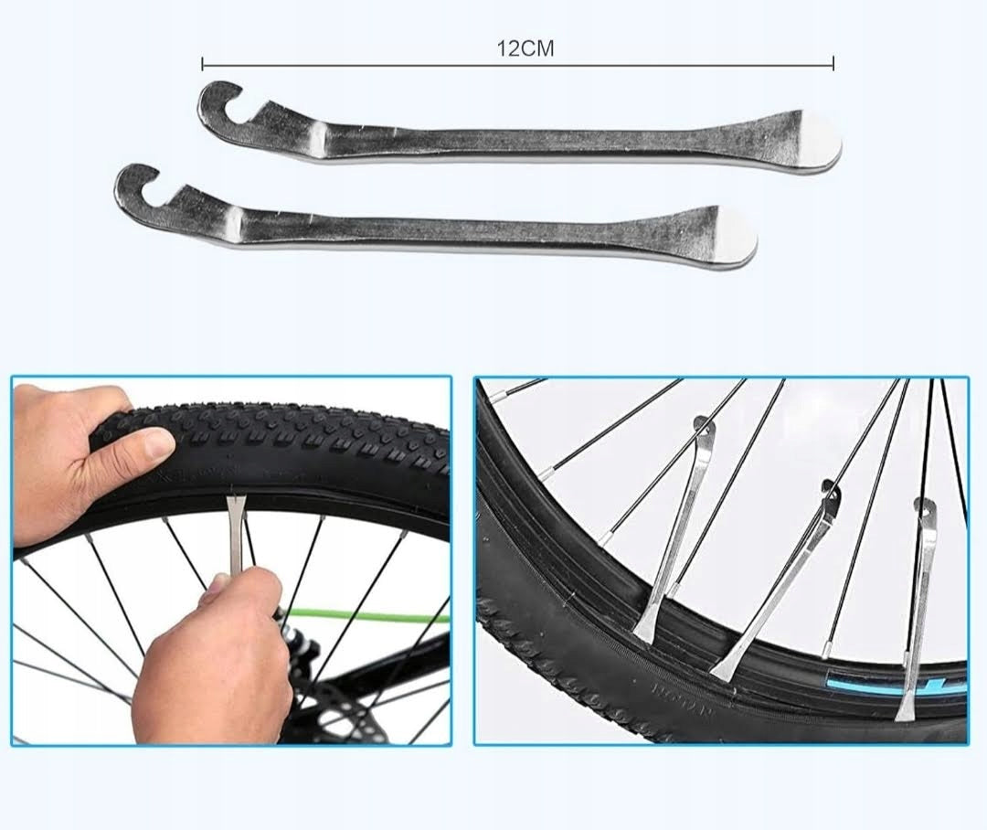 REPAIR KIT FOR BICYCLE TOOL BAG BICYCLE POUCH PUMP MULTITOOL Manufacturer code ZESTAW NAPRAWCZY DO ROWERU TORBA PODSIODŁOWA
