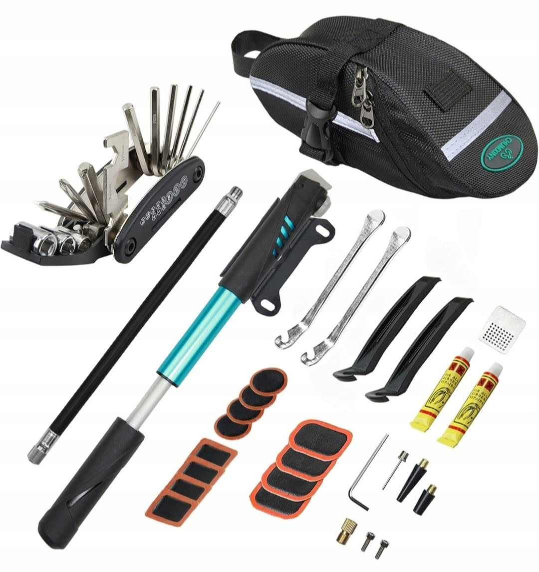 REPAIR KIT FOR BICYCLE TOOL BAG BICYCLE POUCH PUMP MULTITOOL