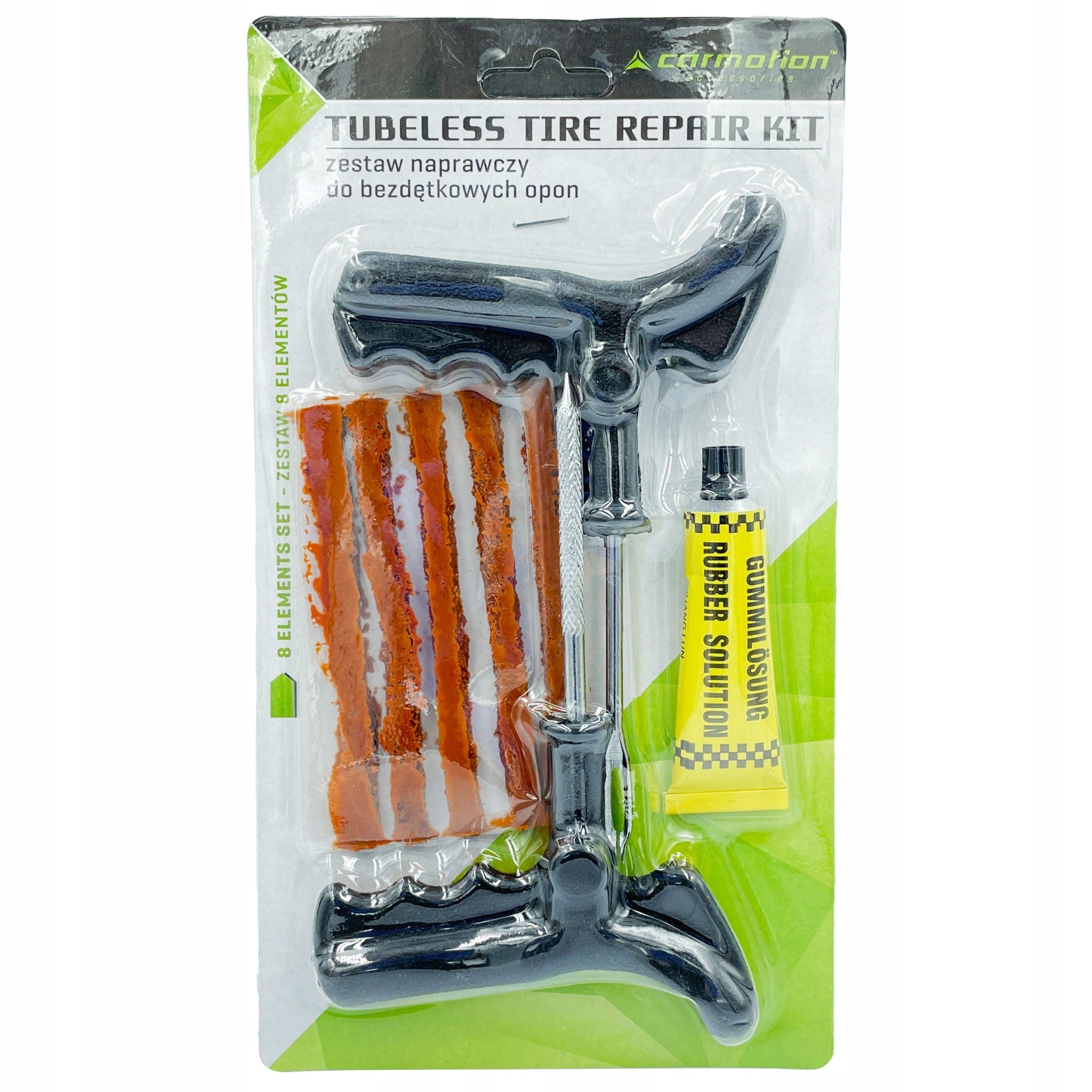 REPAIR KIT FOR TUBELESS TIRES 8 ELEMENTS Brand Energy