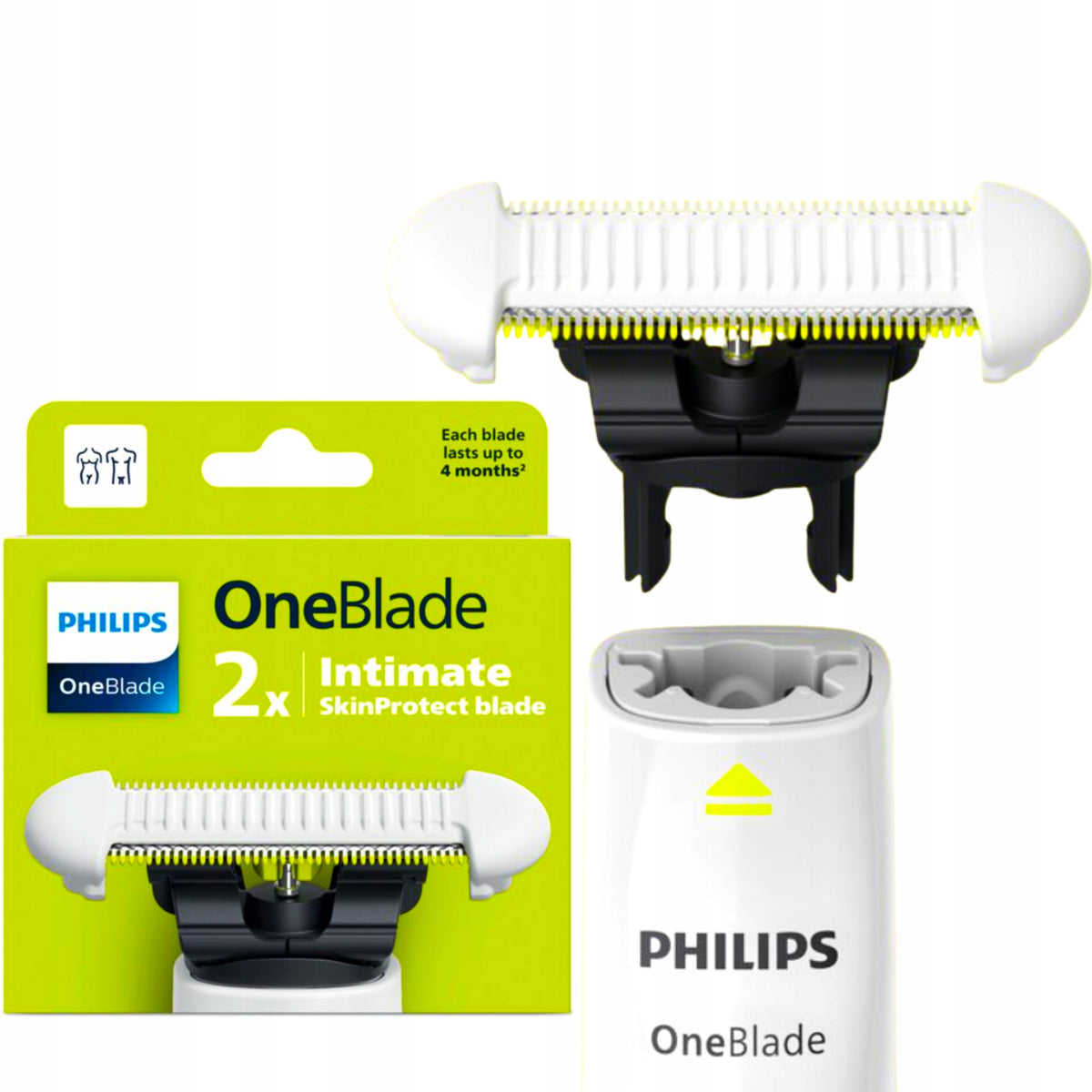 REPLACEMENT BLADE FOR MEN'S SHAVER SOLID BLADES FOR SENSITIVE SKIN 2 PCS Brand no brand