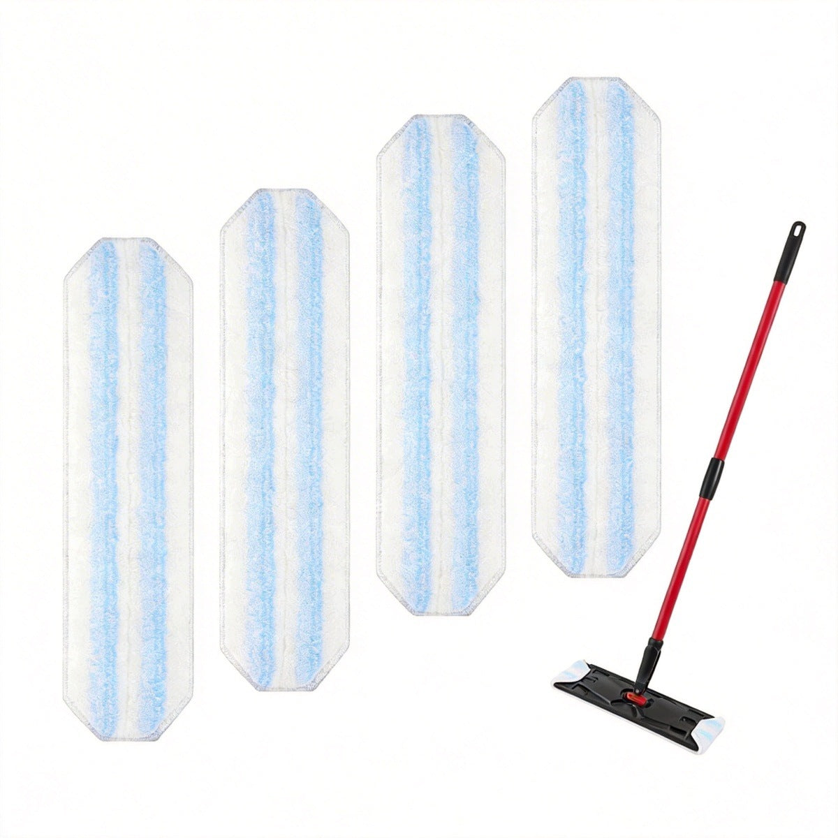 REPLACEMENT CARTRIDGES FOR VILEDA AND O-CEDAR H2PRO FLAT MOP 40.5X11 Cm 4 PCS.