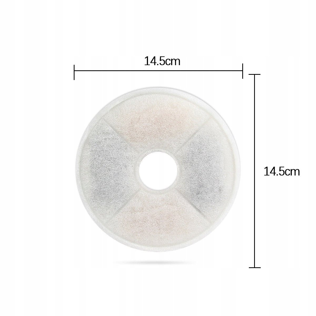 REPLACEMENT FILTER SET FILTER FOR CAT DRINKER FOUNTAIN 8 PCS Manufacturer code YUC5