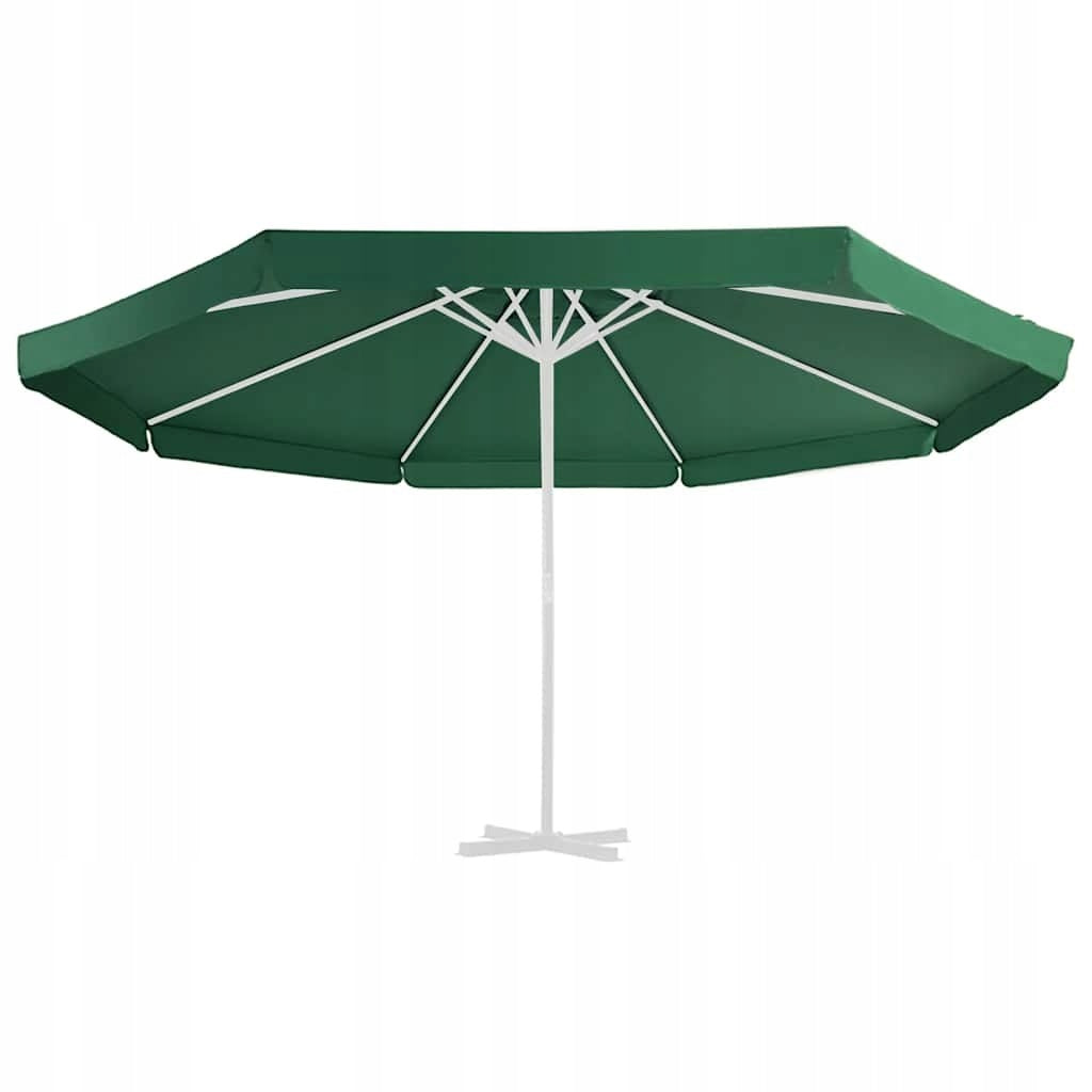 REPLACEMENT GARDEN UMBRELLA COVER GREEN 515CM Manufacturer VidaXL