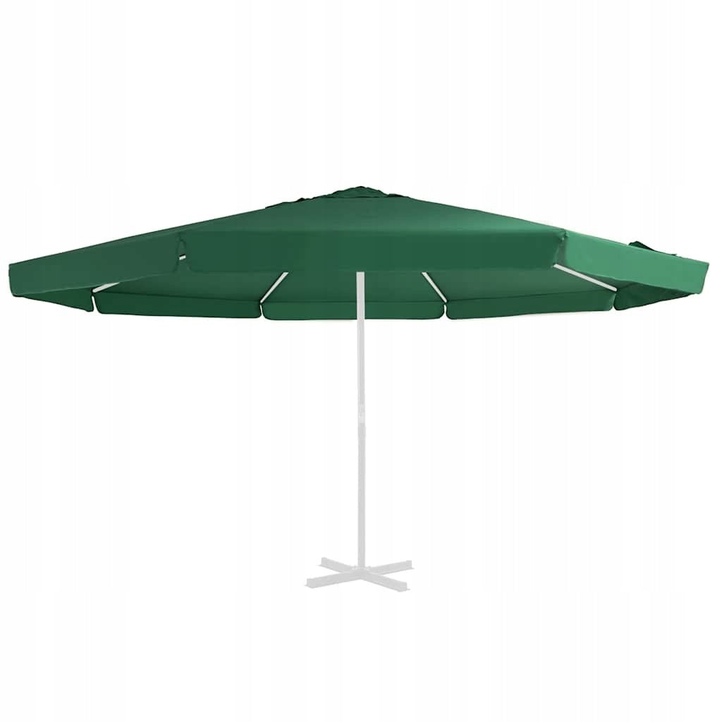 REPLACEMENT GARDEN UMBRELLA COVER GREEN 515CM