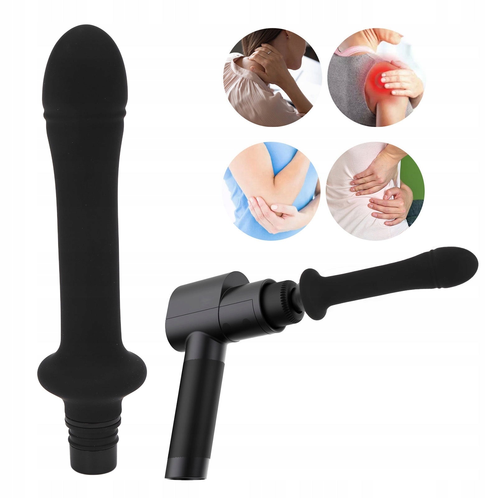 REPLACEMENT HEAD FOR MUSCLE MASSAGE GUN 18mm EAN (GTIN) 4017912857673