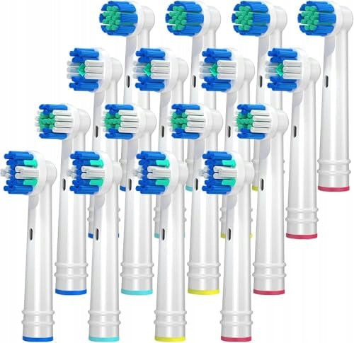 REPLACEMENT HEADS FOR ELECTRIC TOOTHBRUSH ORAL B 16 PCS DUPONT FOR HOME Brand no brand