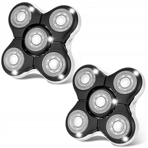 REPLACEMENT HEADS FOR SHAVER REMINGTON XR1500 XR7000 RX5 GIFT steel