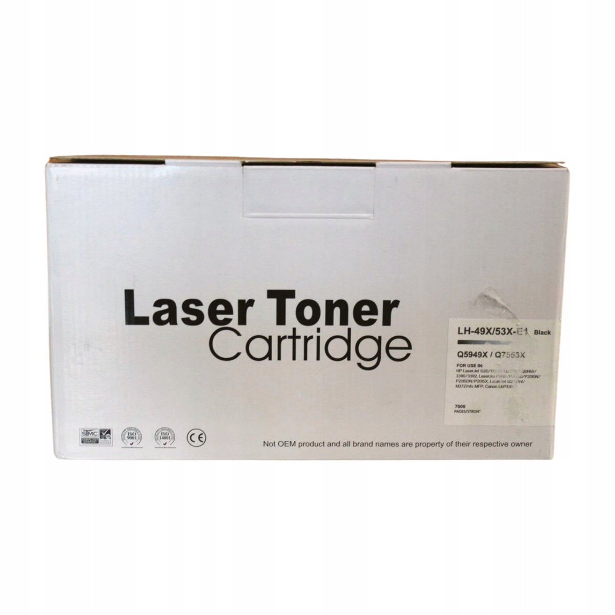 REPLACEMENT HP 49X Q5949X Q5953X toner black