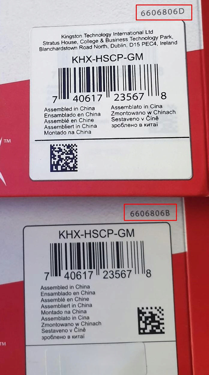 REPLACEMENT MIC MICROPHONE FOR KINGSTON HYPERX ALPHA CLOUD II REV. D HEADPHONES Batteries included no