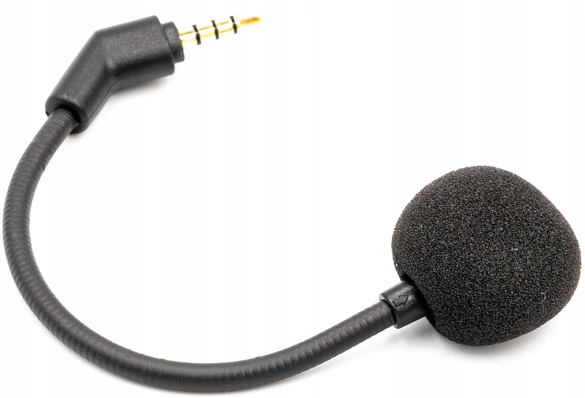 REPLACEMENT MIC MICROPHONE FOR KINGSTON HYPERX STINGER CLOUD FLIGHT S HEADPHONES Batteries included no