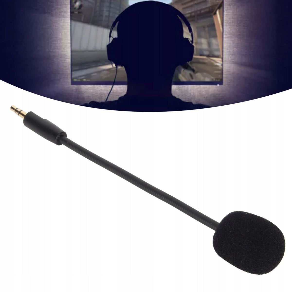 REPLACEMENT MICROPHONE FOR KINGSTON HYPER X CLOUD ORBIT S 3.5MM BLACK Packaging status original