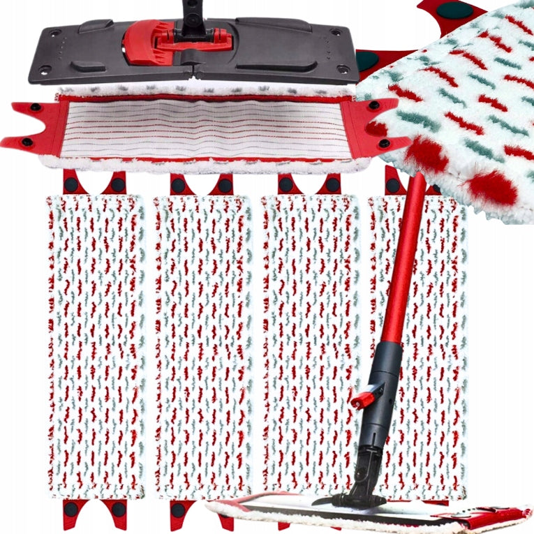 REPLACEMENT SET OF 4 x VILEDA ULTRAMAX XL FLAT MOP CARTRIDGE