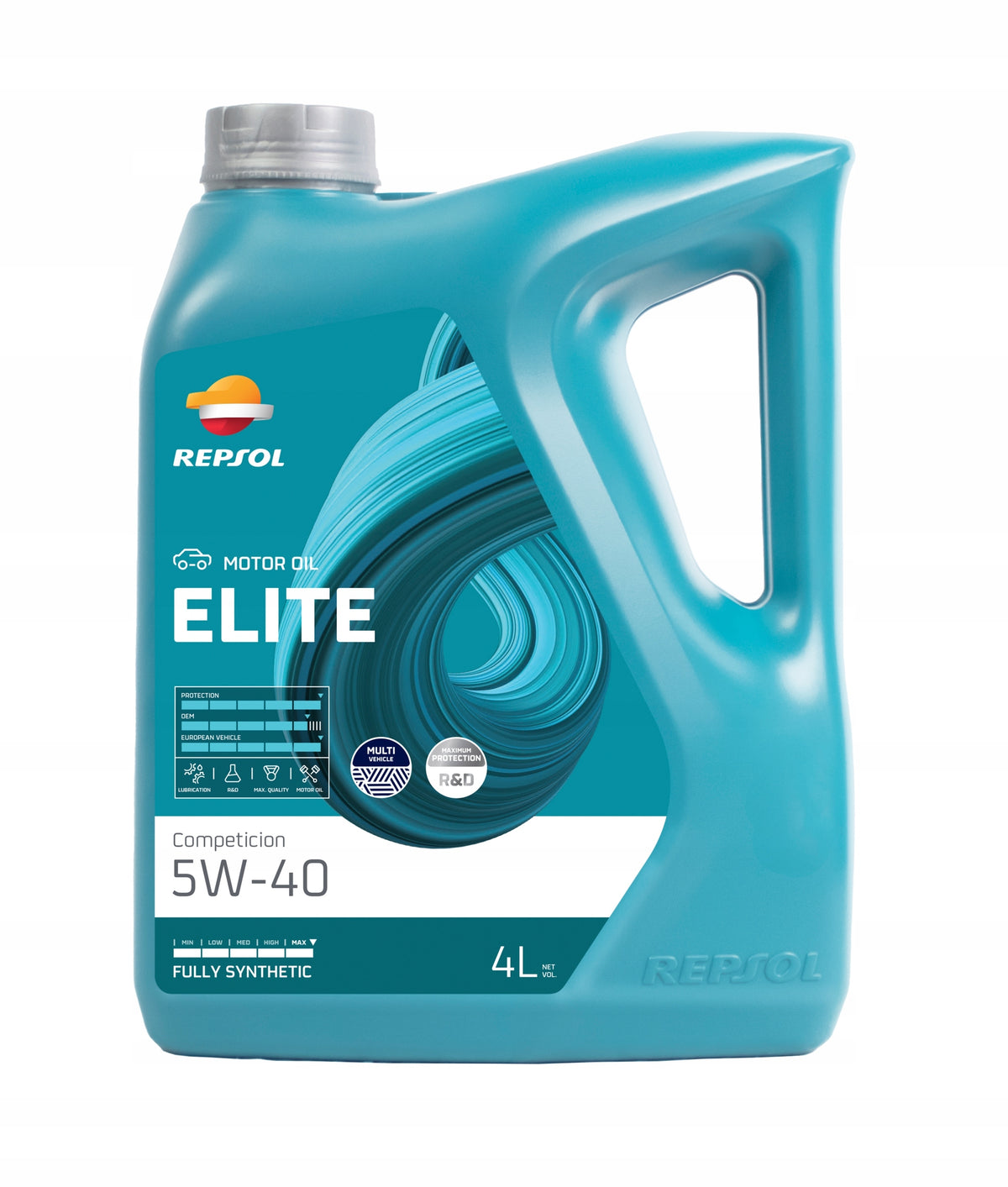 REPSOL Elite COMPETICION 5W-40 4L FOR SPORTS