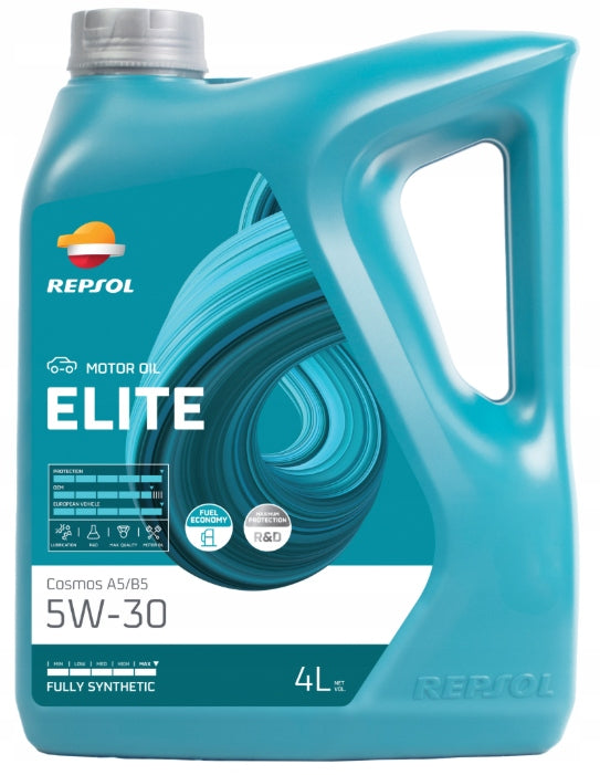 REPSOL REPSOL ELITE COSMOS A5/B5 5W30 4L (replaces F FUEL ECONOMY 5W30)