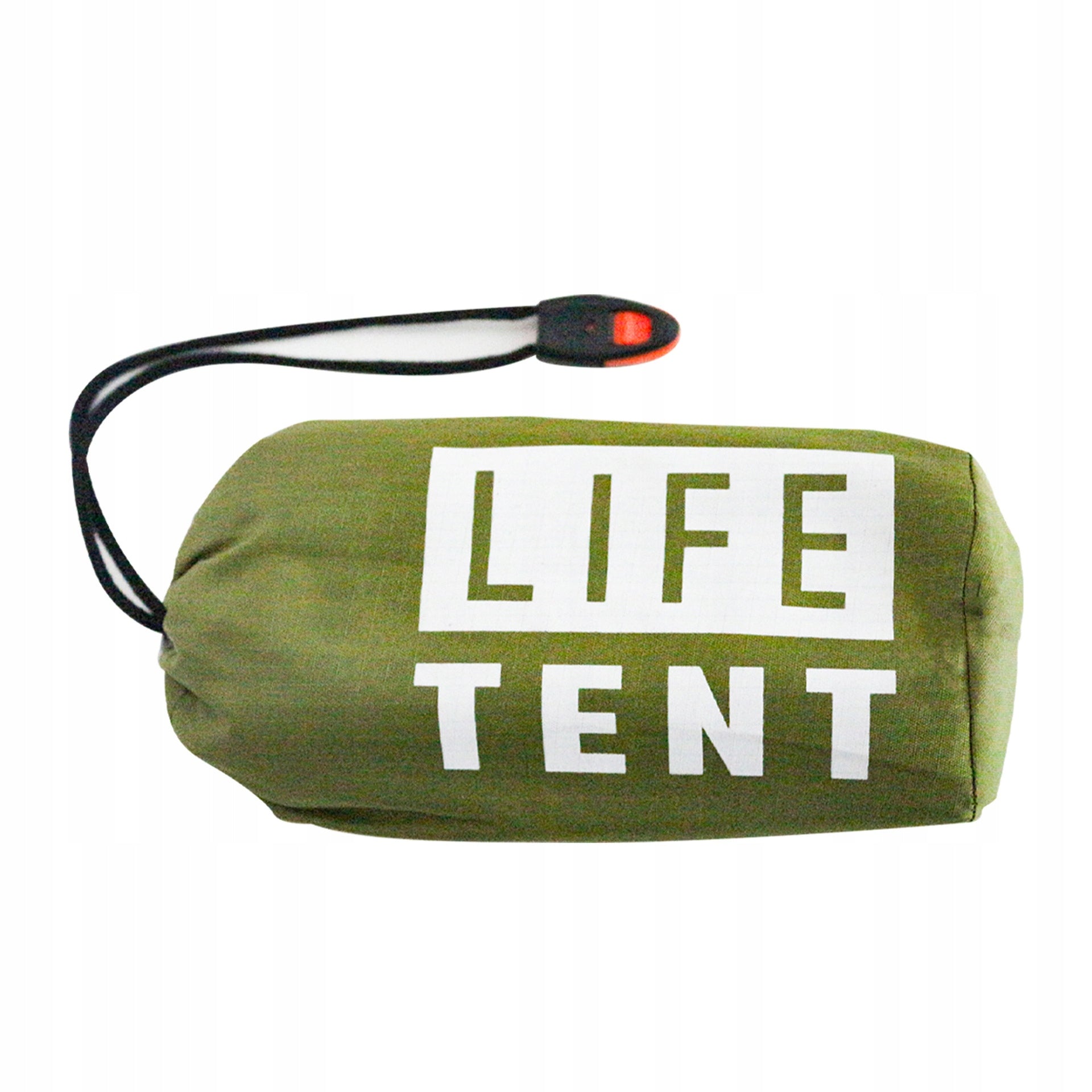 RESCUE TENT GREEN LIFETENT 240X150X90CM 2 PERSON THERMAL FOIL