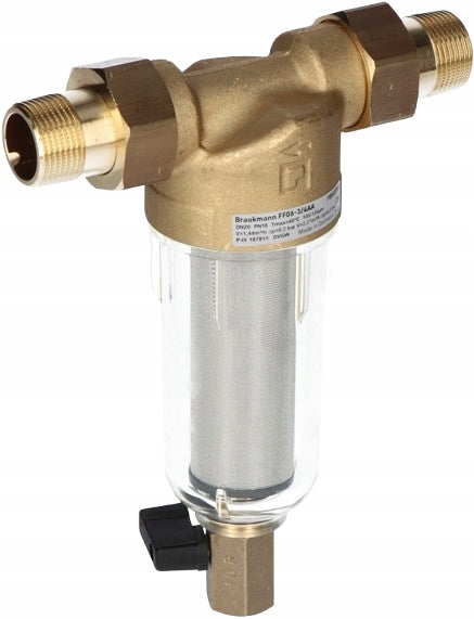 RESIDEO BRAUKMANN FILTER FOR DRINKING WATER 3/4" FF 06 WITH FLUSHING