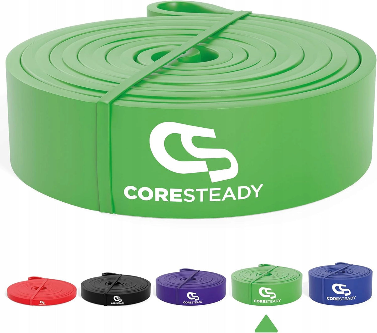 RESISTANCE BANDS SET OF 5 FITNESS STRENGTH TRAINING AT HOME Color multicolor