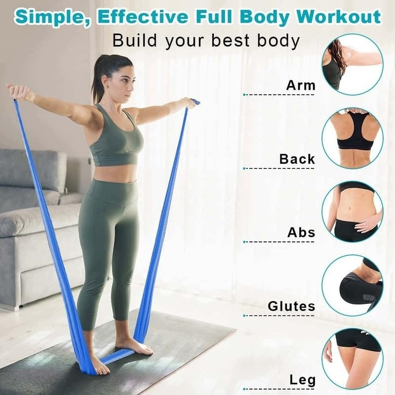 RESISTANCE BANDS TPE 3/4 RESISTANCE LEVELS FOR TRAINING FOR WOMEN AND MEN