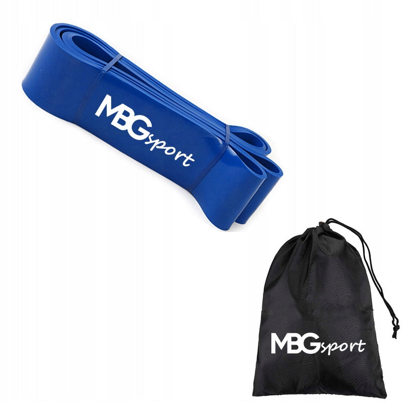 RESISTANCE FITNESS RUBBER EXERCISE RUBBER 29-79kg STRONG Color blue