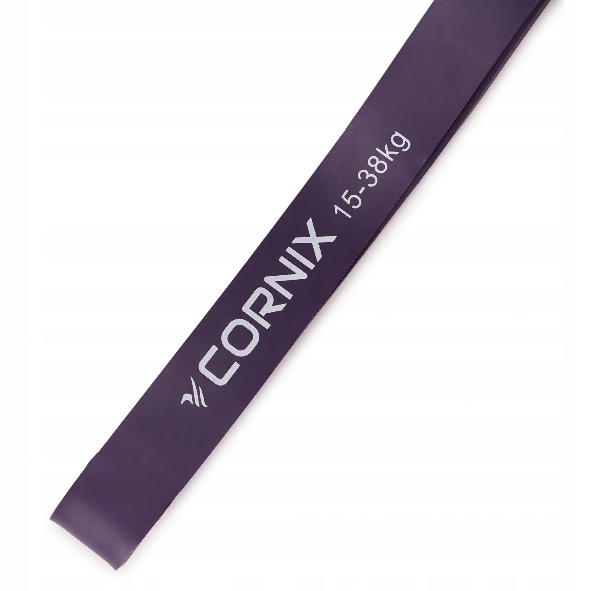 RESISTANCE RUBBER CORNIX POWER BAND 15-38 KG STRONG TAPE FOR STRENGTH TRAINING Color purple