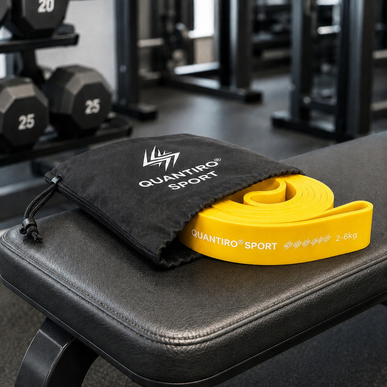 RESISTANCE RUBBER EXERCISE TAPE FLEXIBLE DURABLE POWER BAND 2-6 kg Manufacturer code Guma Taśma oporowa lekka moc opór 2-6kg