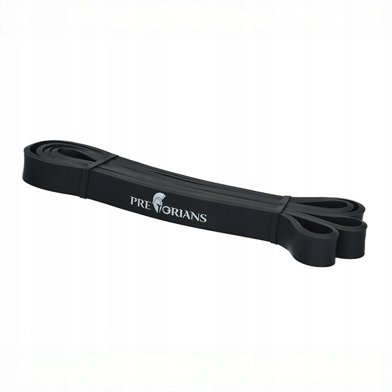 RESISTANCE RUBBER EXERCISE TRAINING TAPE WORKOUT POWER BAND STRONG 16-32kg Color black