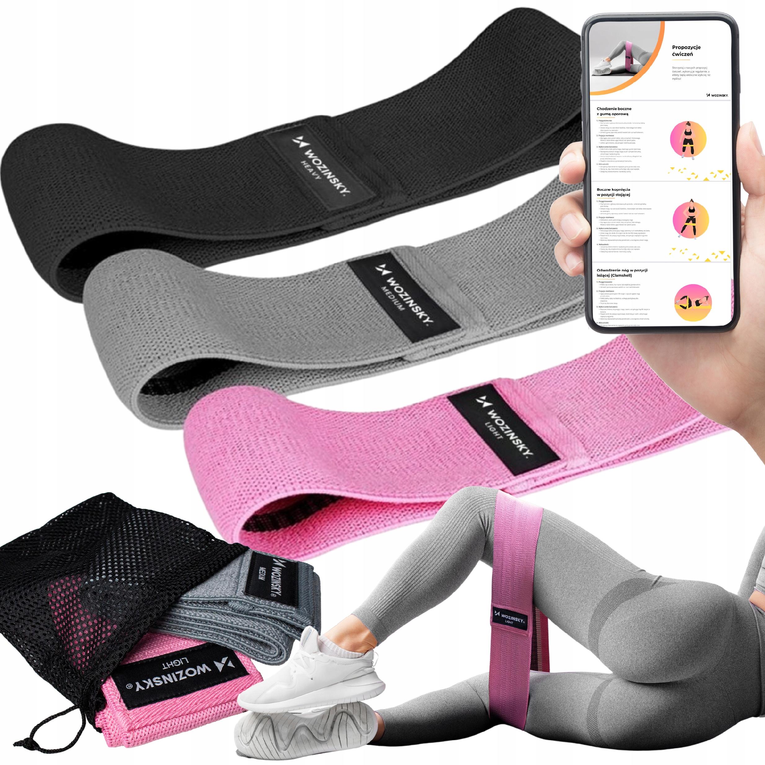 RESISTANCE RUBBER MATERIAL STRONG FITNESS BANDS MINI HIP BAND