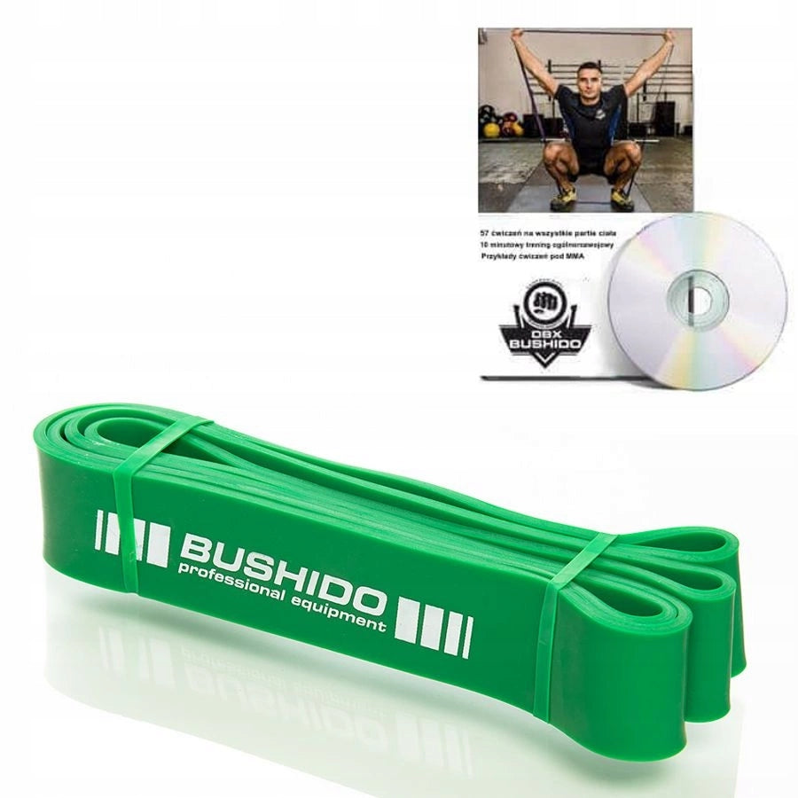 RESISTANCE RUBBER POWER BAND STRONG GREEN DBX BUSHIDO 44 mm 23-57 kg