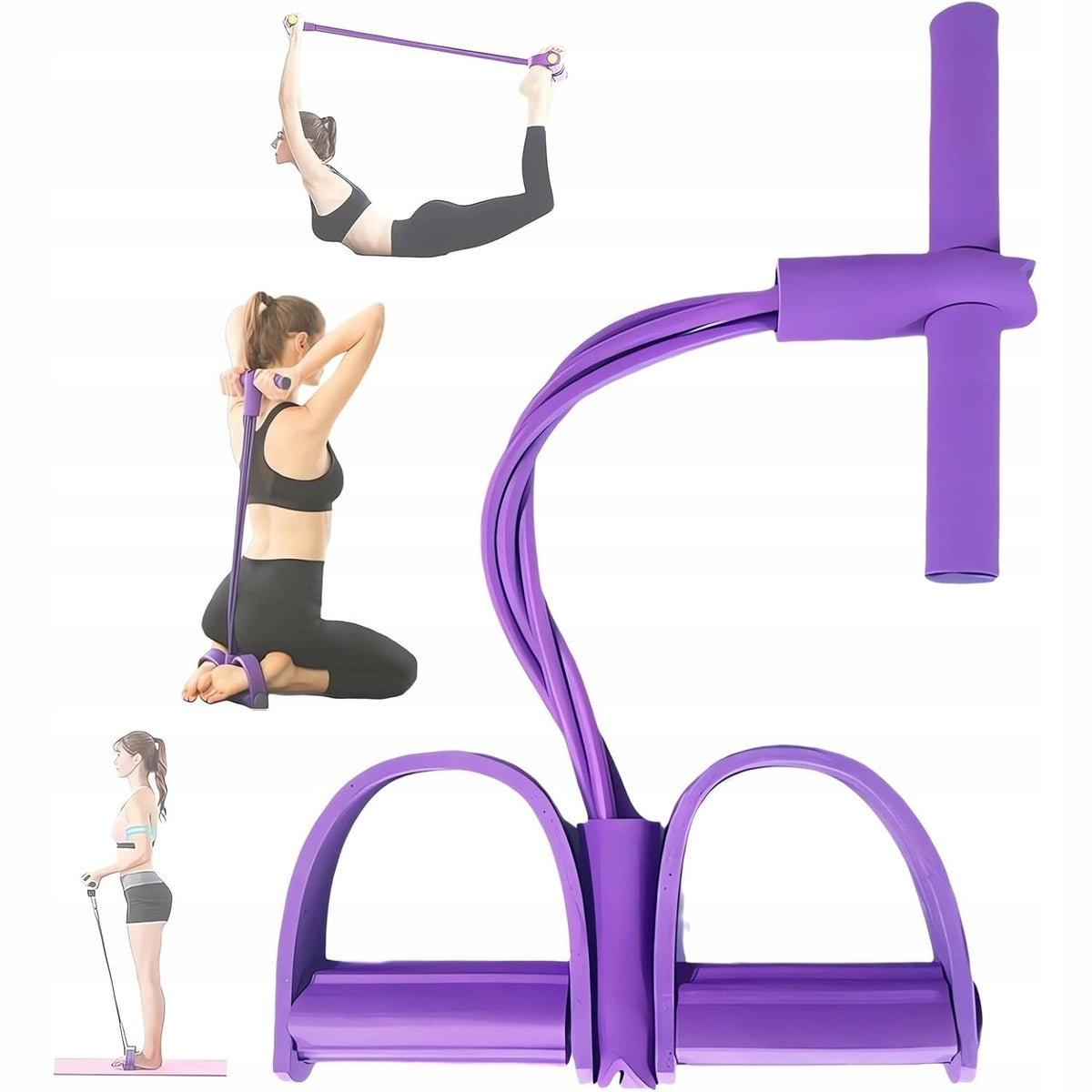 RESISTANCE RUBBER TAPE FOR WOMEN TO EXERCISE AT HOME THIGH ARM LEG EXPANDER Packaging status original