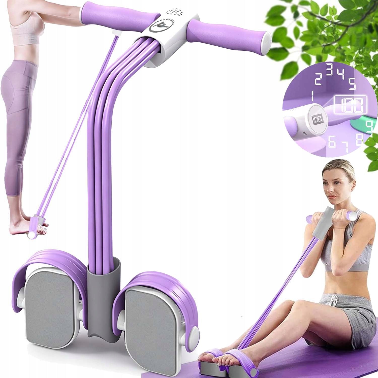 RESISTANCE RUBBER TAPE FOR WOMEN TO EXERCISE AT HOME THIGH ARM LEG EXPANDER