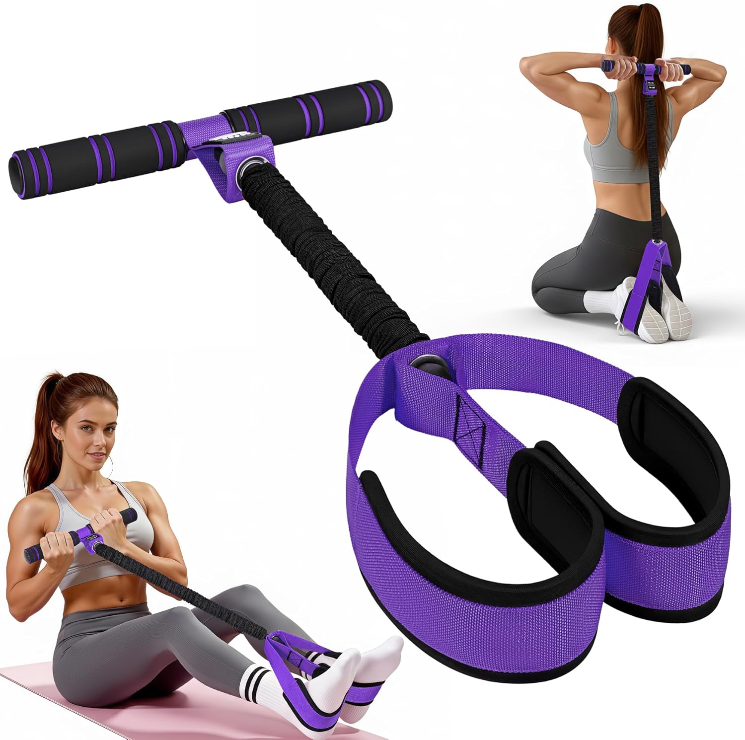 RESISTANCE RUBBER TAPE FOR WOMEN TO EXERCISE AT HOME THIGH LEG EXPANDER Kind rubber