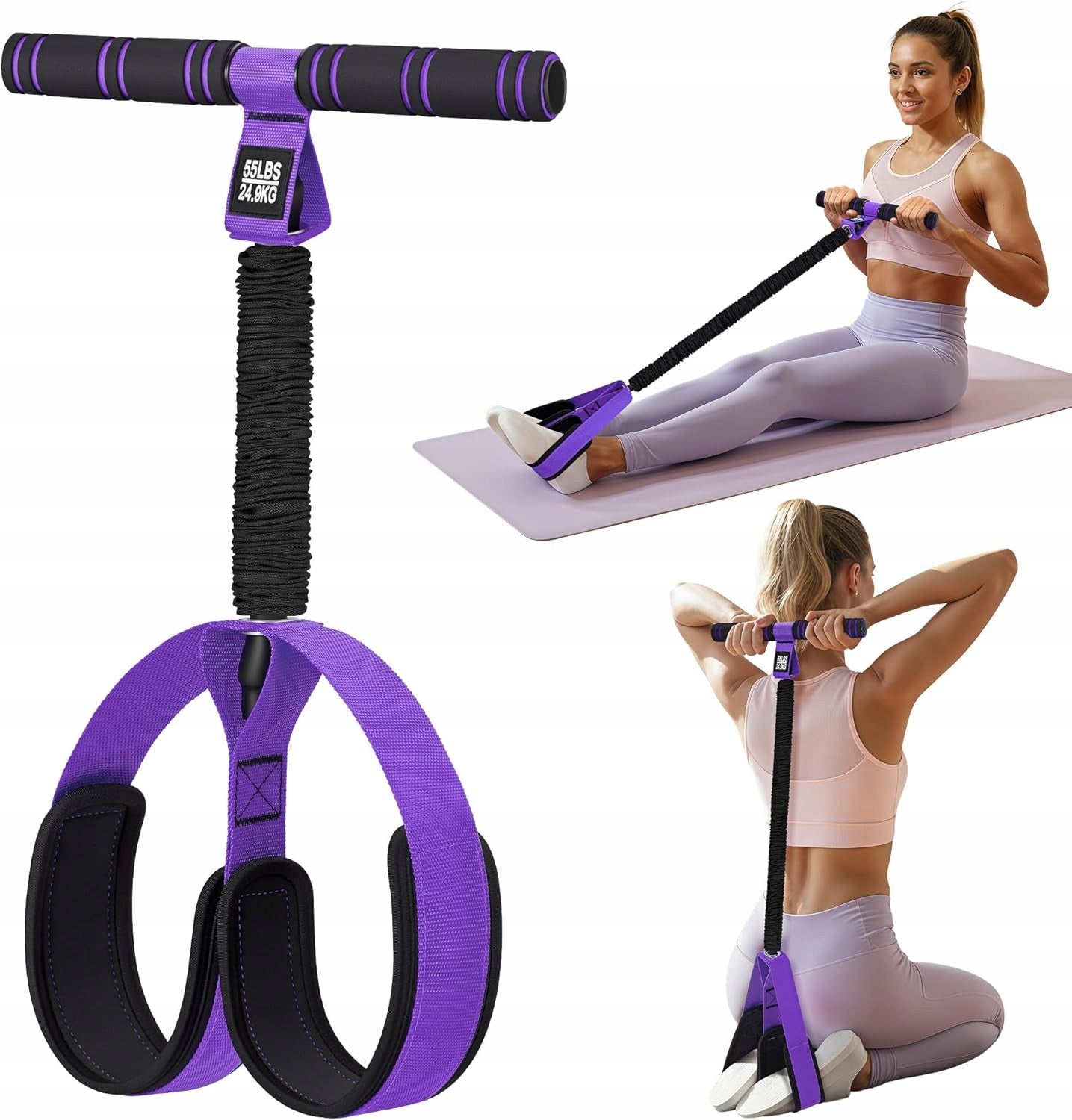 RESISTANCE RUBBER TAPE FOR WOMEN TO EXERCISE AT HOME THIGH LEG EXPANDER