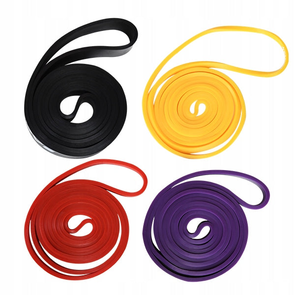 RESISTANCE RUBBERS FOR EXERCISE PULSMOVE SET OF 4 BANDS FOR EXERCISE, PHYSIOTHERAPY Manufacturer code 5906871013529