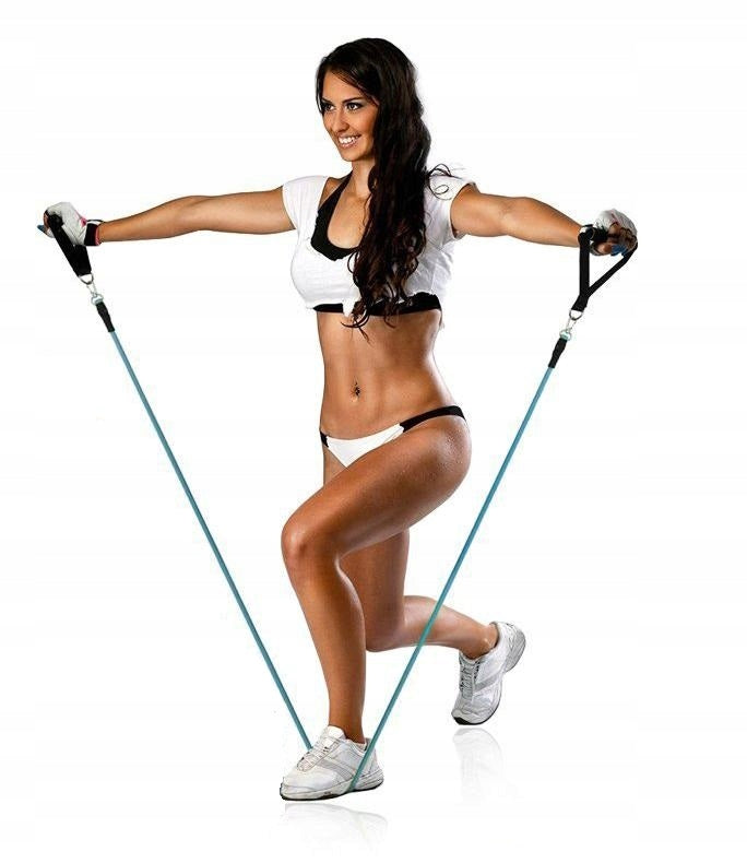 RESISTANCE RUBBERS FOR EXERCISE fitness workout - 5 levels of load Brand no brand