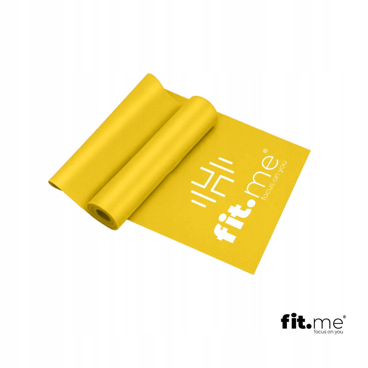RESISTANCE TAPE FOR STRETCHING RUBBER POWERBAND RESISTANCE 5-10kg Color yellow