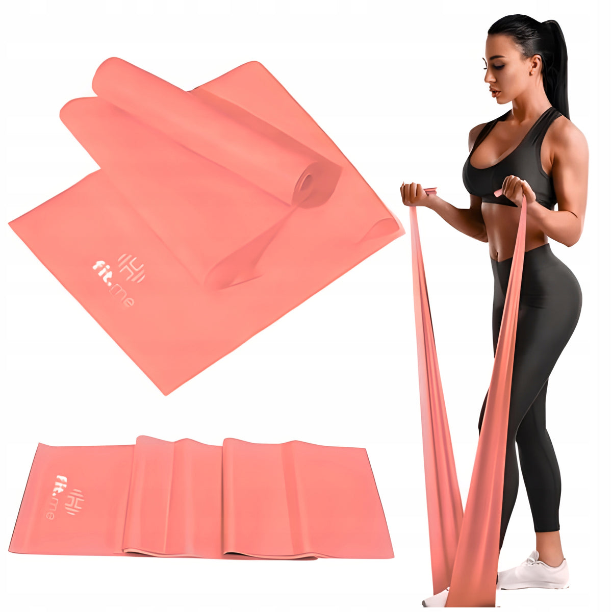 RESISTANCE TAPE FOR STRETCHING RUBBER POWERBAND RESISTANCE 5-8kg